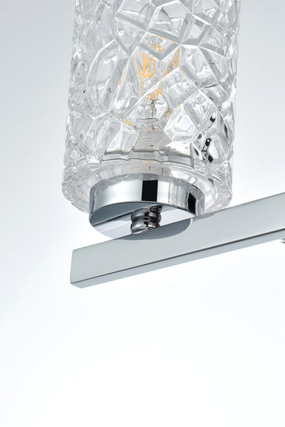Cassie 24 inch Wall Sconce in Chrome