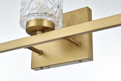 Cassie 24 inch Wall Sconce in Satin Gold