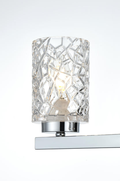 Cassie 31 inch Wall Sconce in Chrome