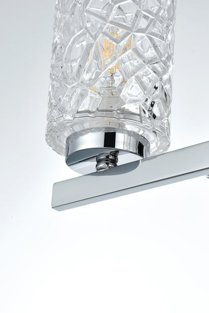 Cassie 31 inch Wall Sconce in Chrome