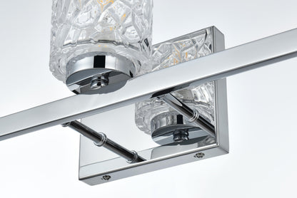 Cassie 41 inch Wall Sconce in Chrome