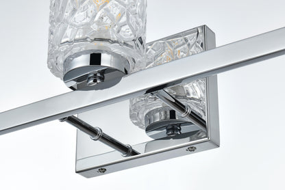 Cassie 41 inch Wall Sconce in Chrome