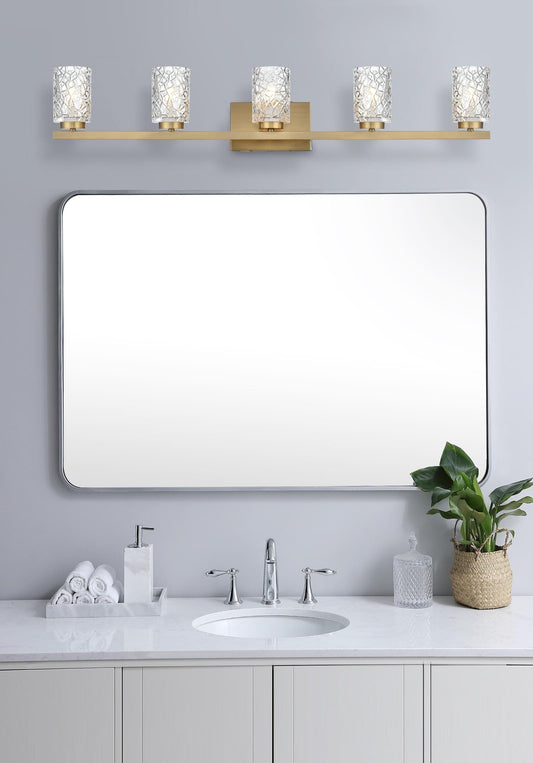 Cassie 41 inch Wall Sconce in Satin Gold