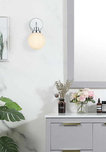 Hanson 6 inch Wall Sconce in Chrome