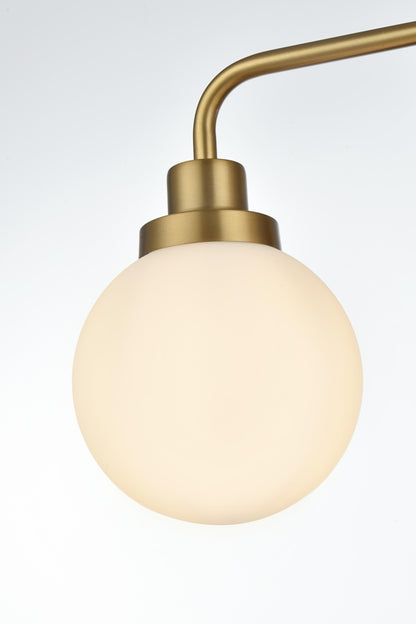 Hanson 19 inch Wall Sconce in Satin Gold