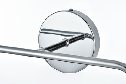 Hanson 19 inch Wall Sconce in Chrome