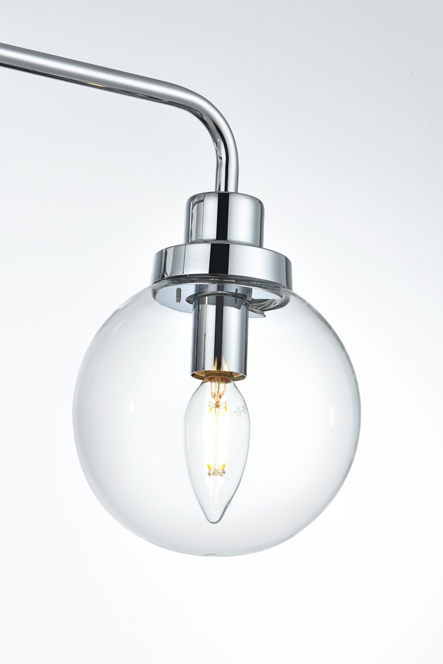 Hanson 28 inch Wall Sconce in Chrome