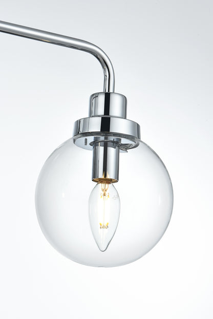 Hanson 28 inch Wall Sconce in Chrome