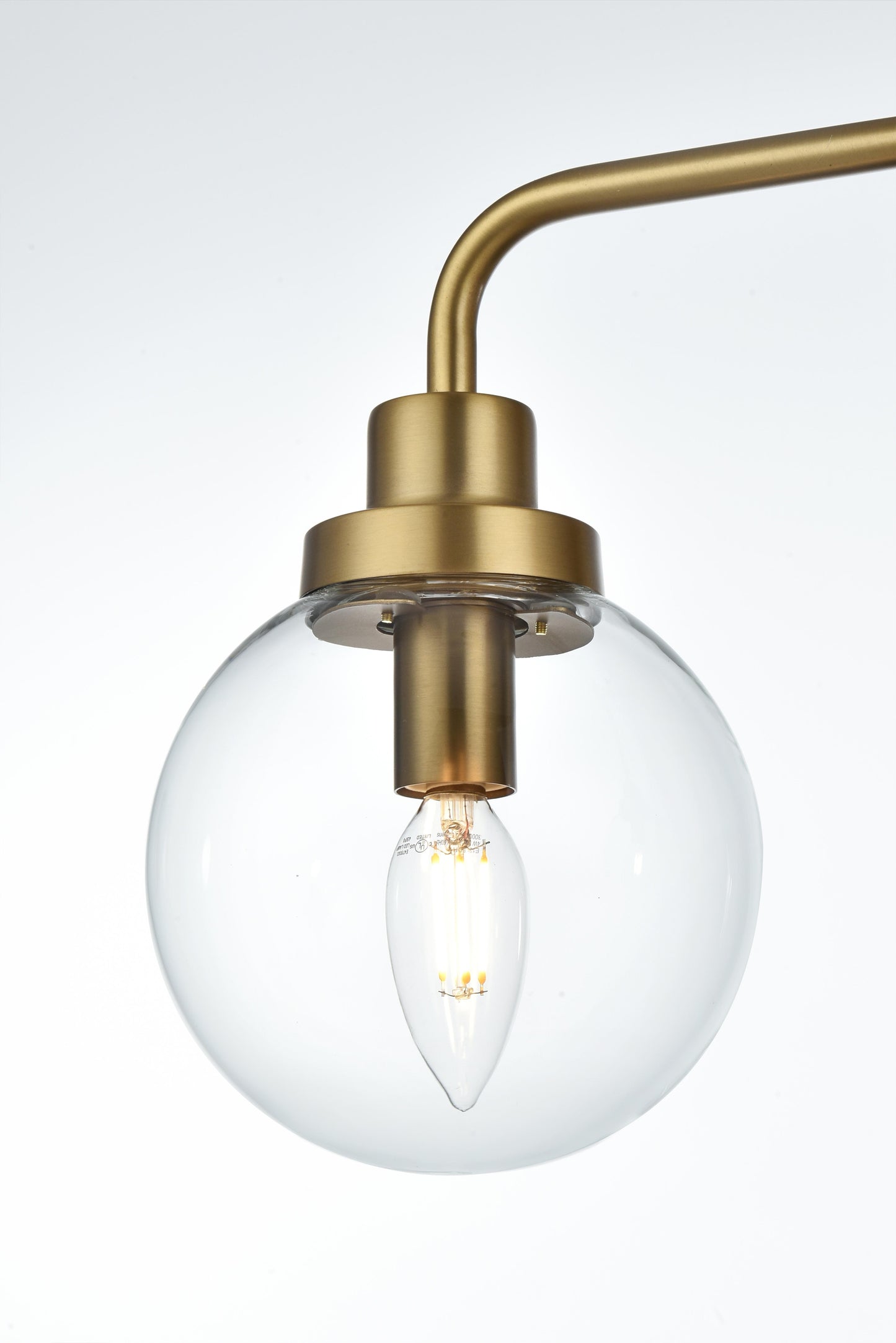 Hanson 28 inch Wall Sconce in Satin Gold