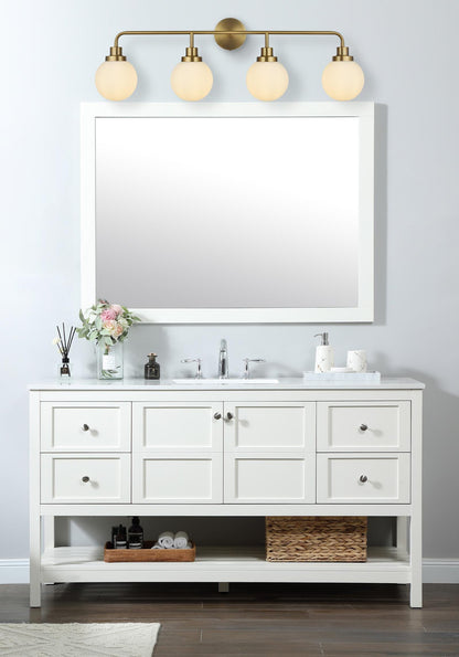 Hanson 37 inch Wall Sconce in Satin Gold