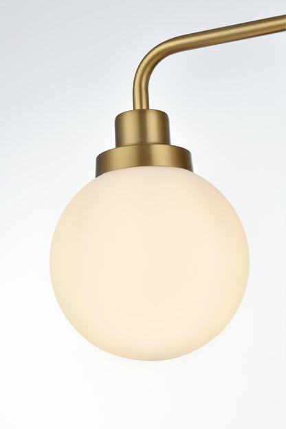 Hanson 37 inch Wall Sconce in Satin Gold