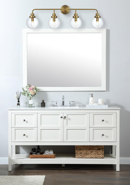 Hanson 37 inch Wall Sconce in Satin Gold