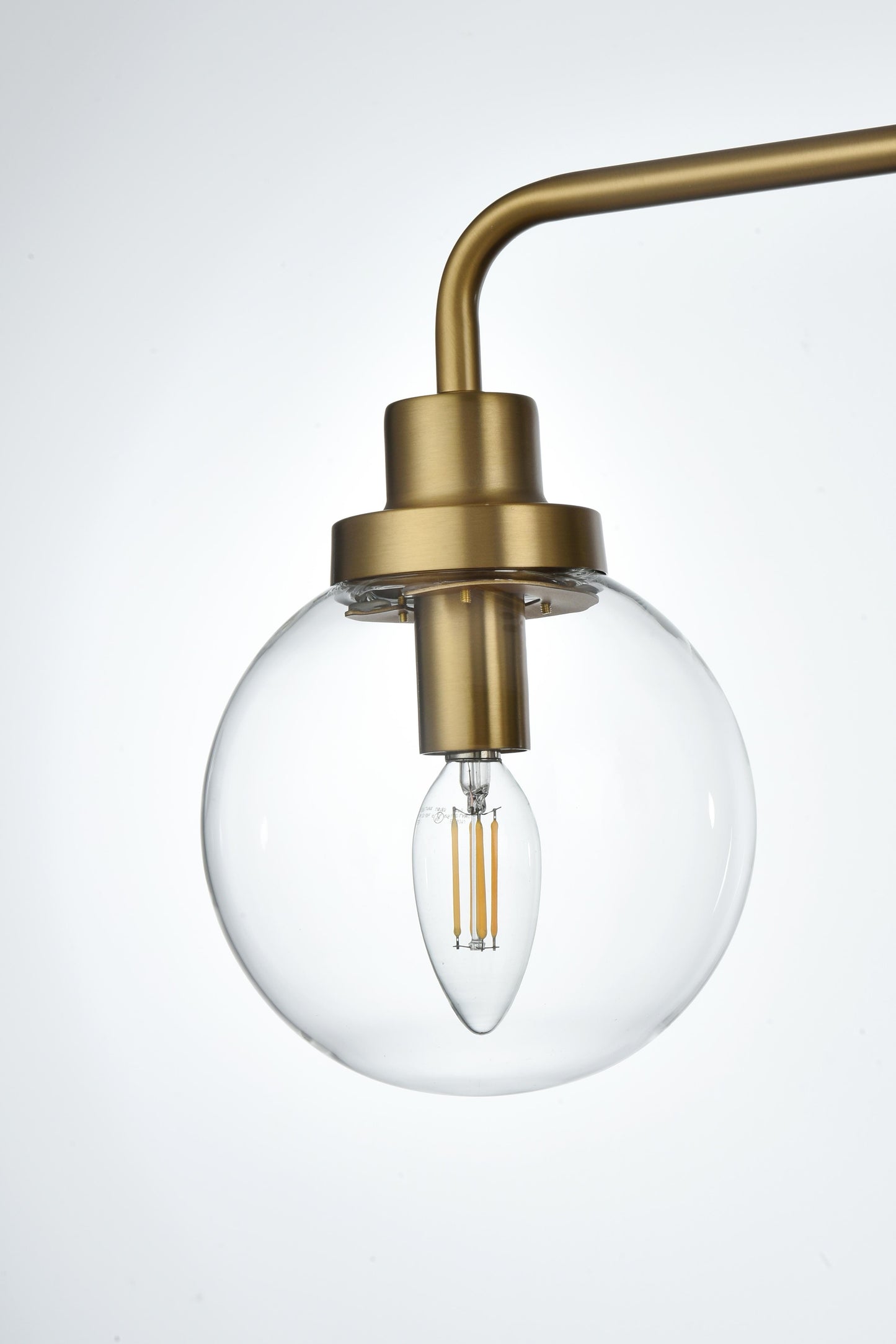 Hanson 37 inch Wall Sconce in Satin Gold