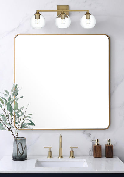 Eero 25 inch Wall Sconce in Satin Gold