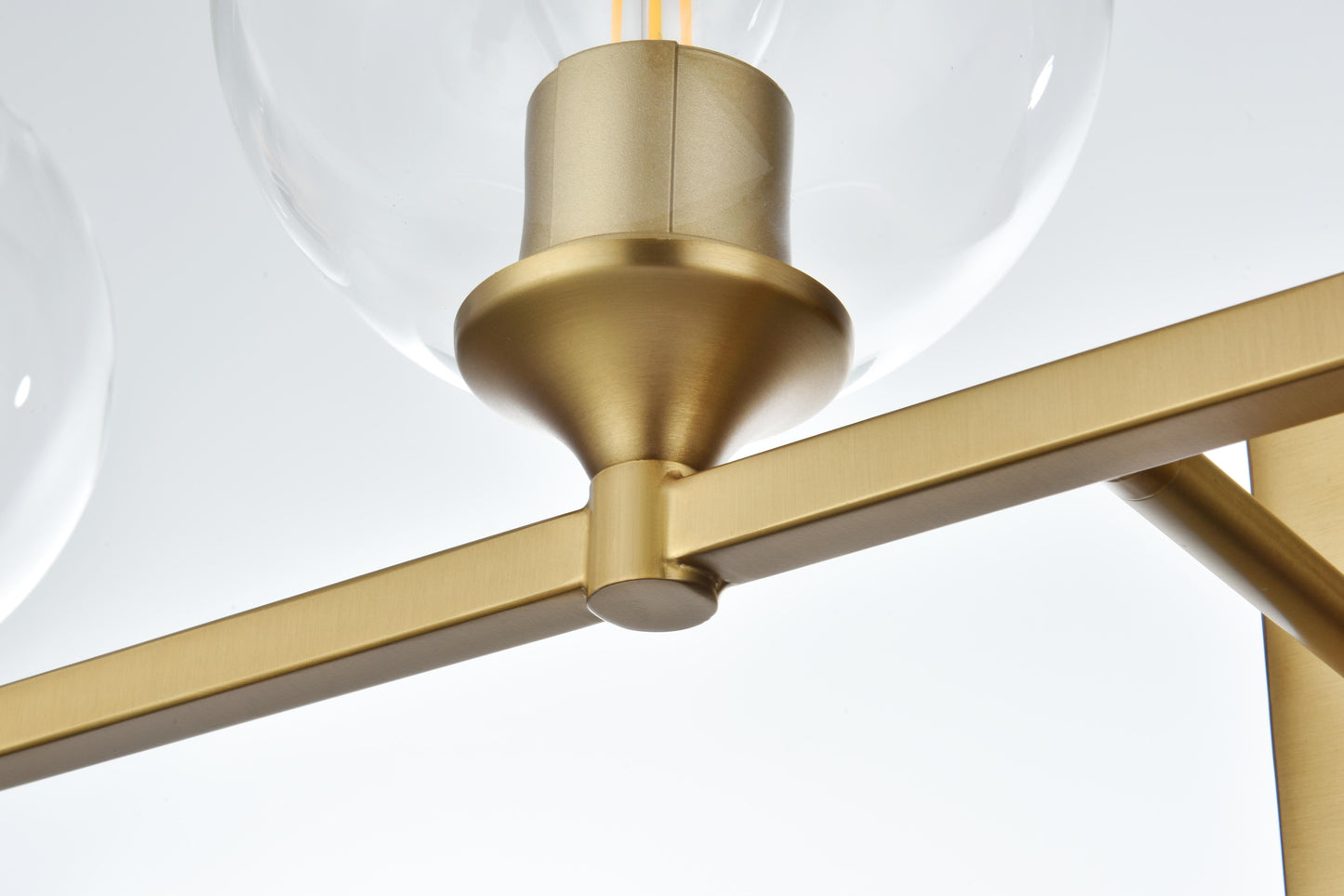 Eero 33 inch Wall Sconce in Satin Gold