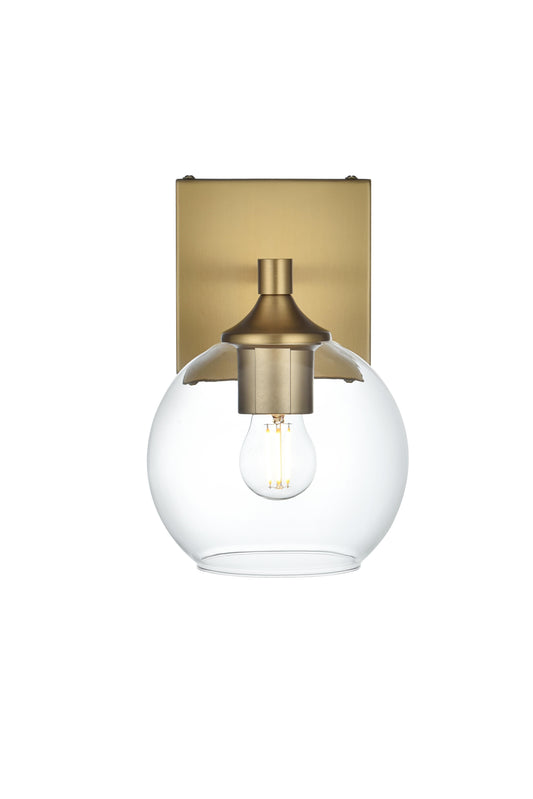 Eero 6 inch Wall Sconce in Satin Gold