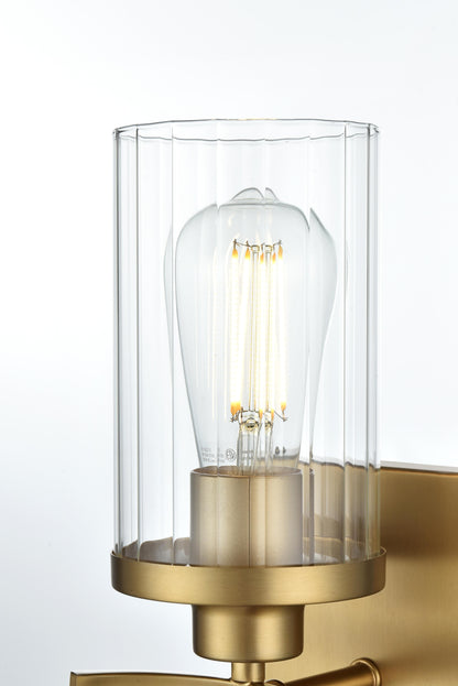 Thane 5 inch Wall Sconce in Satin Gold