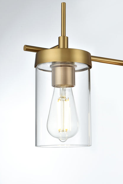 Taryin 32 inch Wall Sconce in Satin Gold