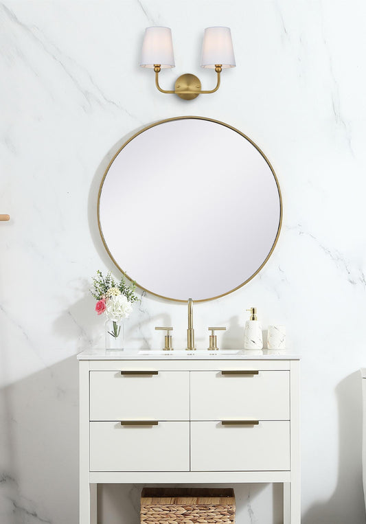 Senna 16 inch Wall Sconce in Satin Gold