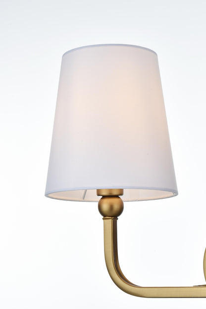 Senna 26 inch Wall Sconce in Satin Gold