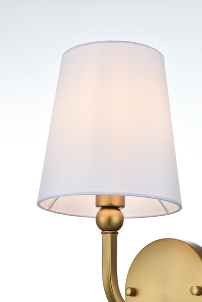 Senna 6 inch Wall Sconce in Satin Gold