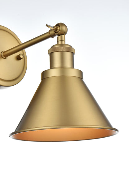 Vaman 7 inch Wall Sconce in Satin Gold