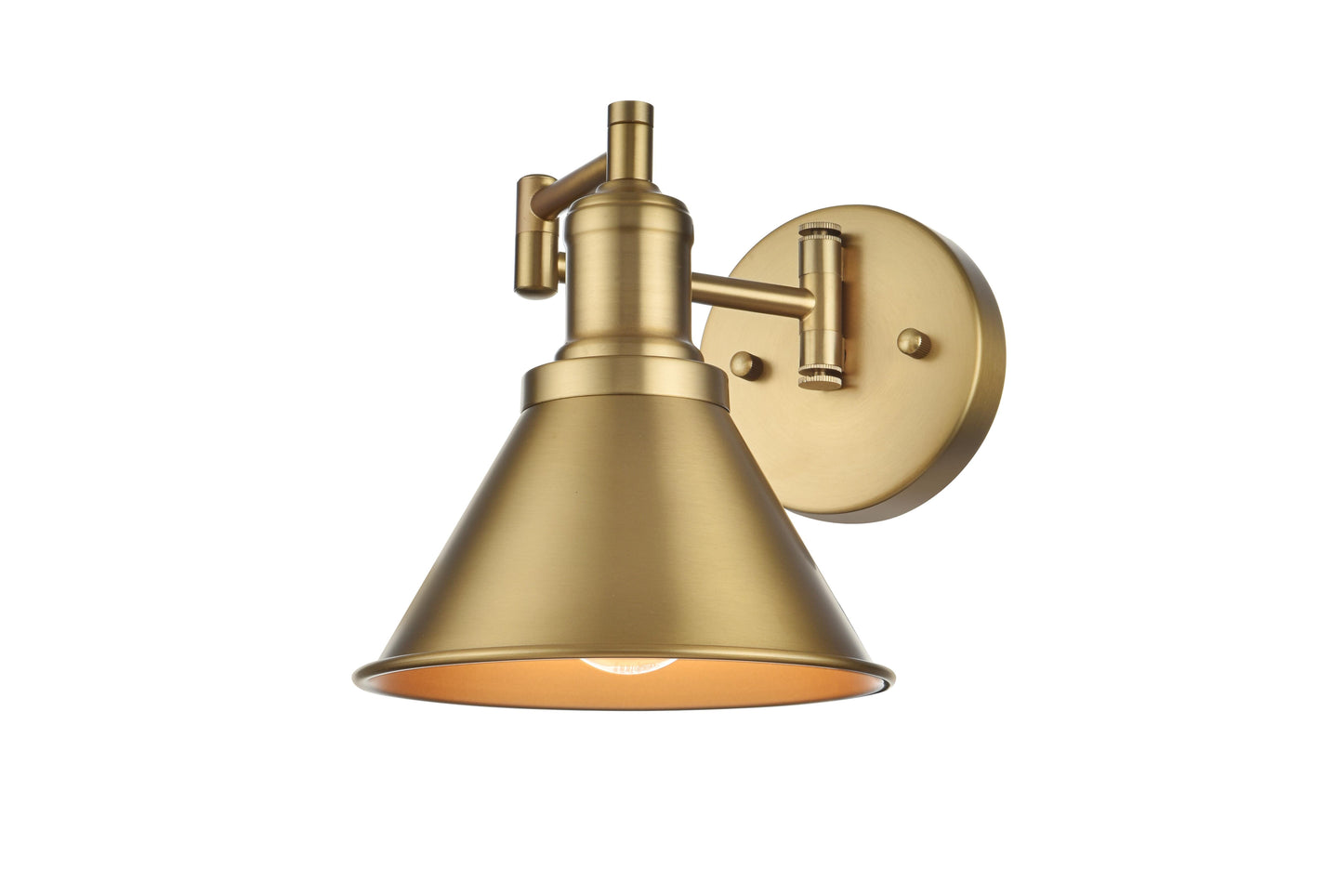 Varden 7 inch Wall Sconce in Satin Gold