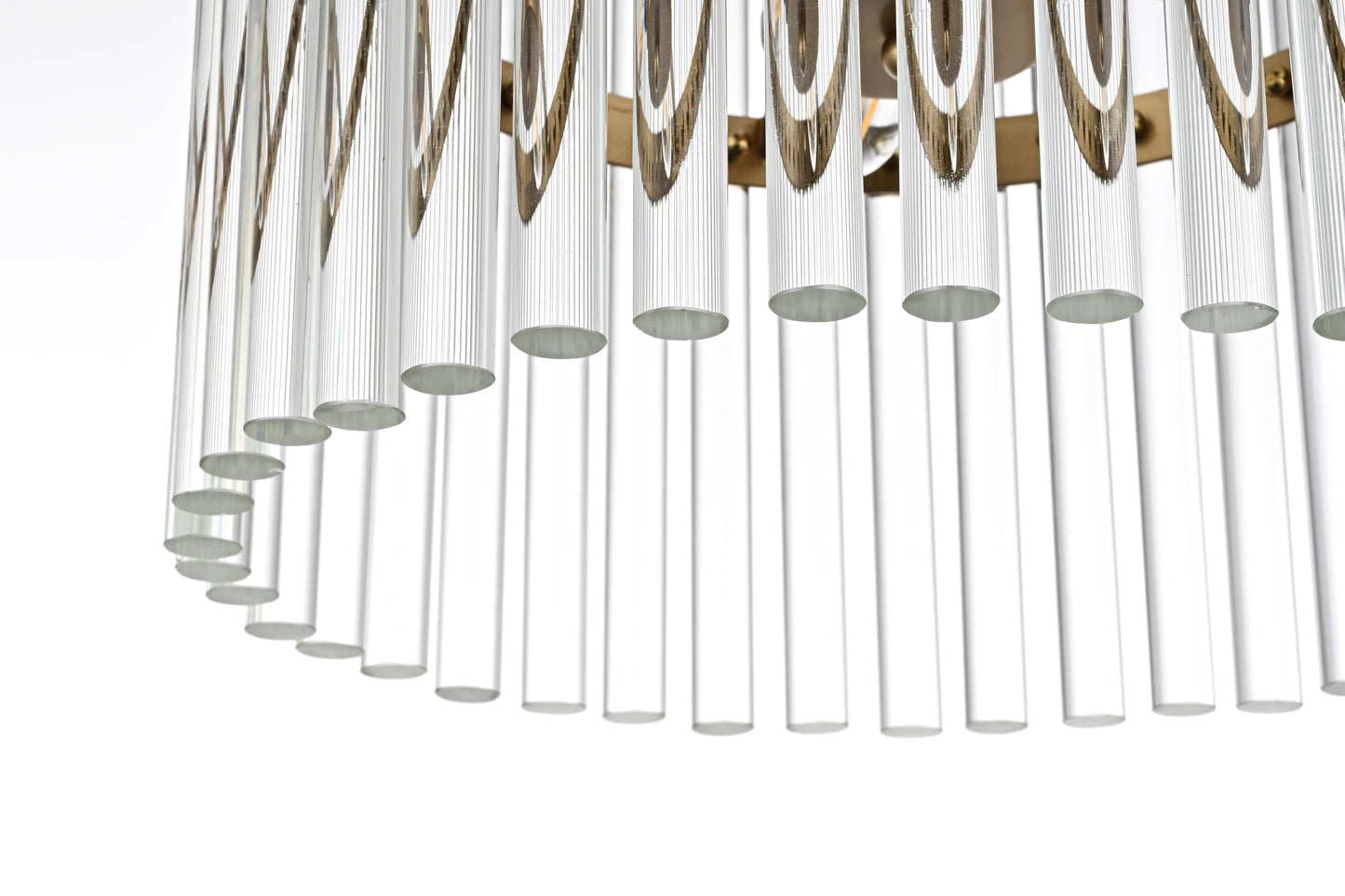 Paulina 16 inch Chandelier in Satin Gold