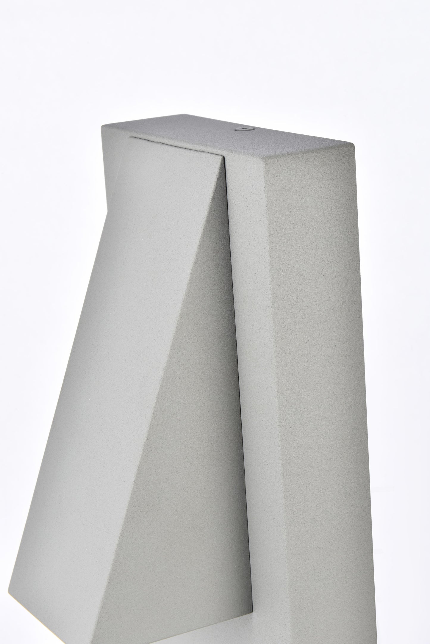 Raine Integrated LED wall sconce in silver