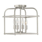 4-Light Ceiling Light in Brushed Nickel Brushed Nickel