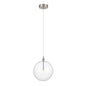 1-Light Pendant in Brushed Nickel Brushed Nickel