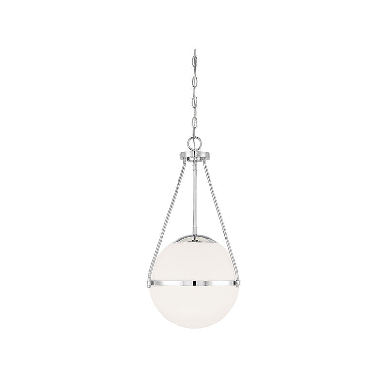 1-Light Pendant in Chrome Chrome
