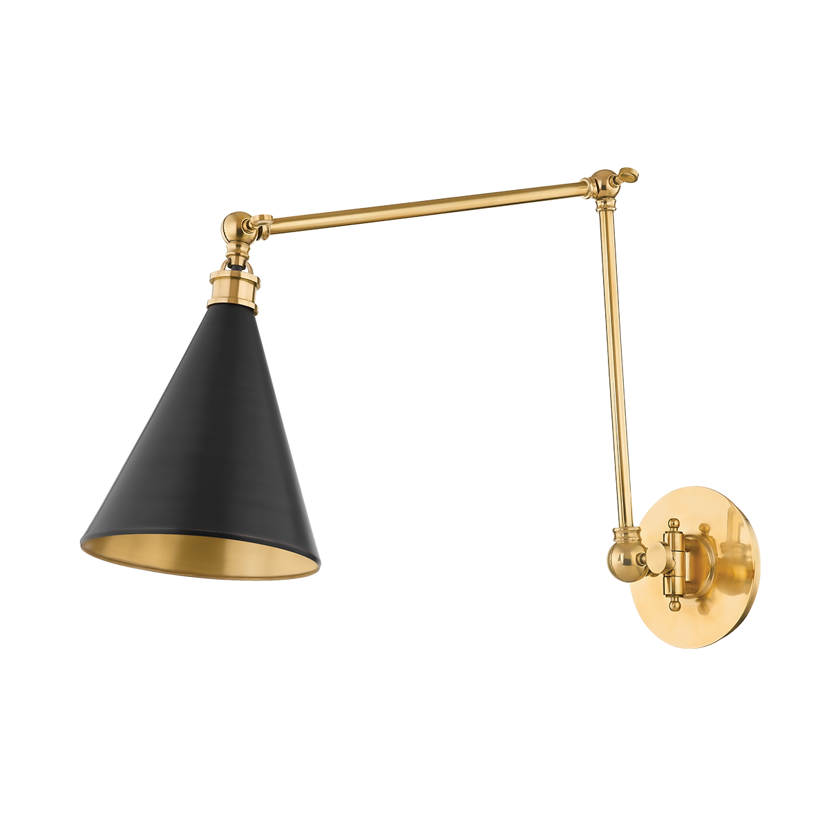 OSTERLEY Wall Sconce with Aged/antique Distressed Bronze Finish