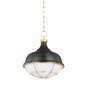 HOLKHAM Pendant with AGED BRASS/DISTRESSED BRONZE Finish
