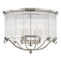 Glass No.1 Semi Flush with Polished Nickel Finish