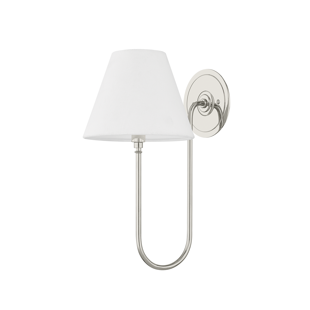 Hawthorne Wall Sconce with POLISHED NICKEL Finish