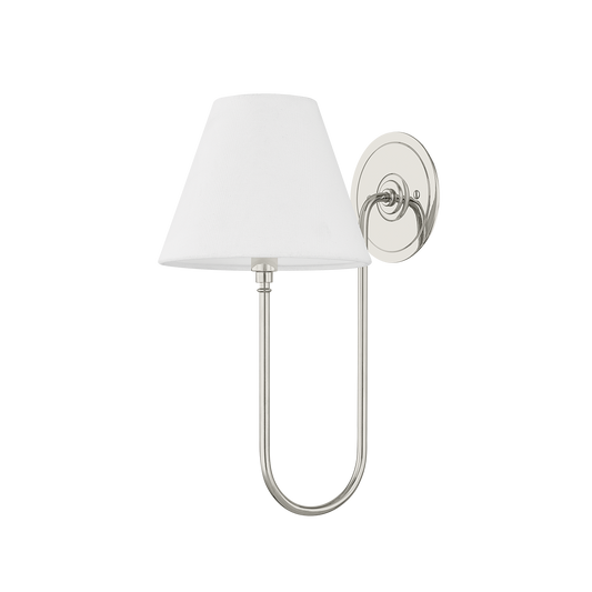 Hawthorne Wall Sconce with POLISHED NICKEL Finish