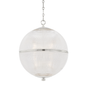 Sphere No. 3 Pendant with Polished Nickel Finish