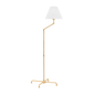 Classic No.1 Floor Lamp with Aged Brass Finish