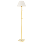 Leeds Floor Lamp with Aged Brass Finish