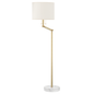 Essex Floor Lamp with Aged Brass Finish