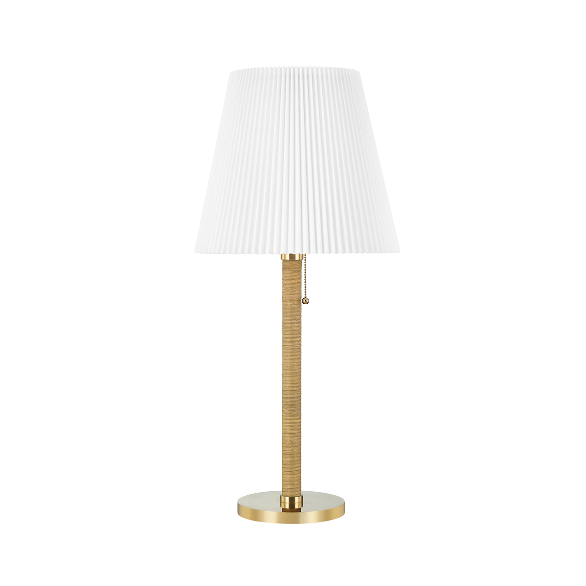 Dorset Table Lamp with Aged Brass Finish