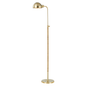 Devon Floor Lamp with Aged Brass Finish