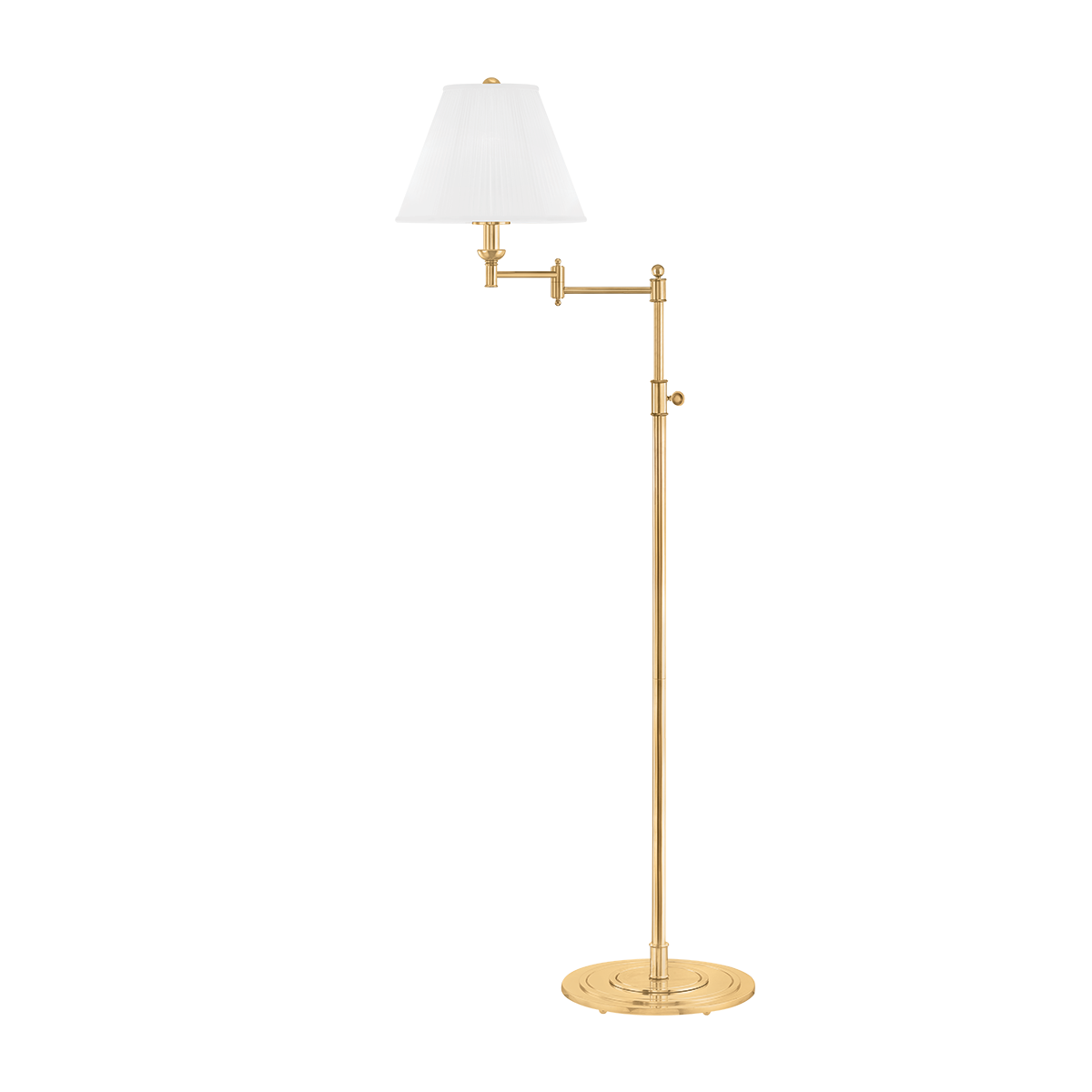 Signature No.1 Floor Lamp with Aged Brass Finish