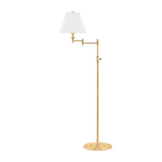 Signature No.1 Floor Lamp with Aged Brass Finish