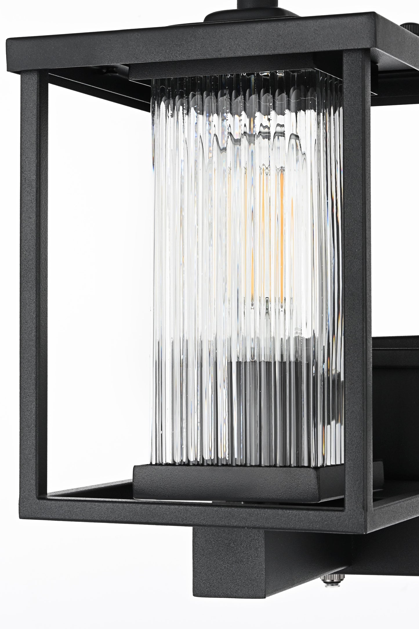 Dover 7 Inch Outdoor Wall Sconce in Black