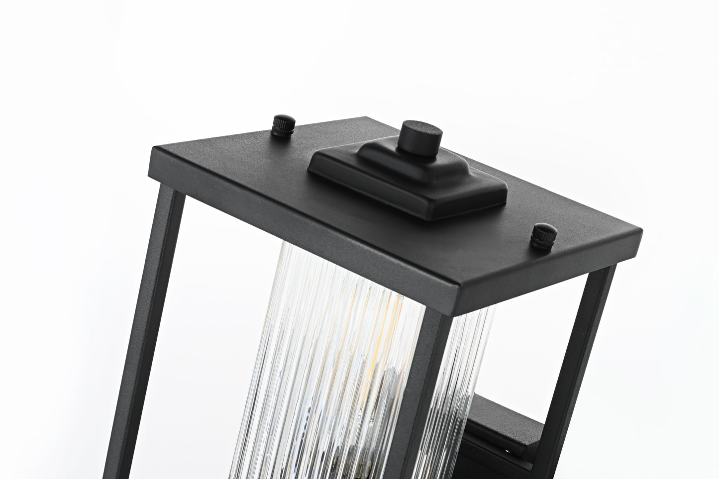 Dover 7 Inch Outdoor Wall Sconce in Black