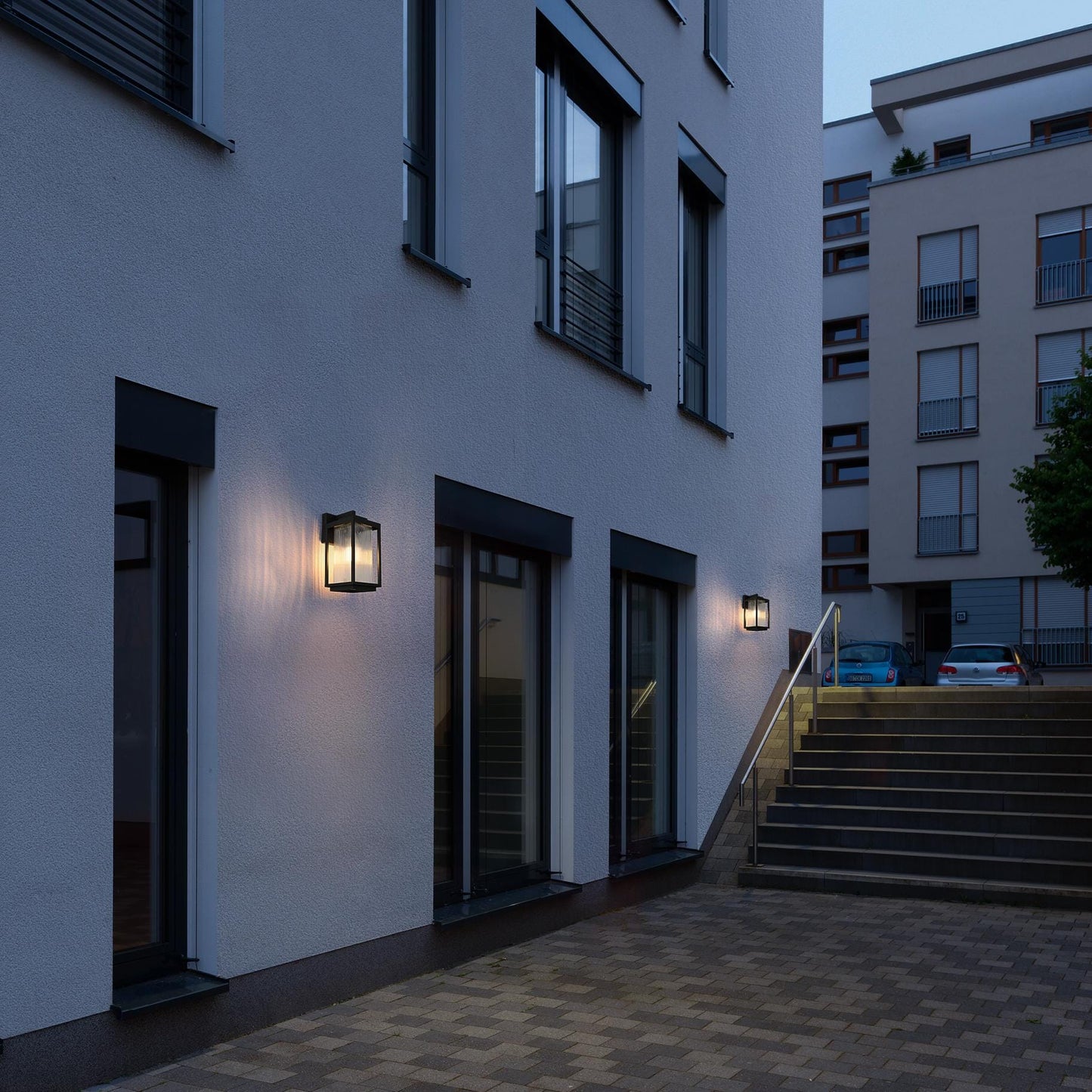 Ludlow 6 Inch Outdoor Wall Sconce in Black