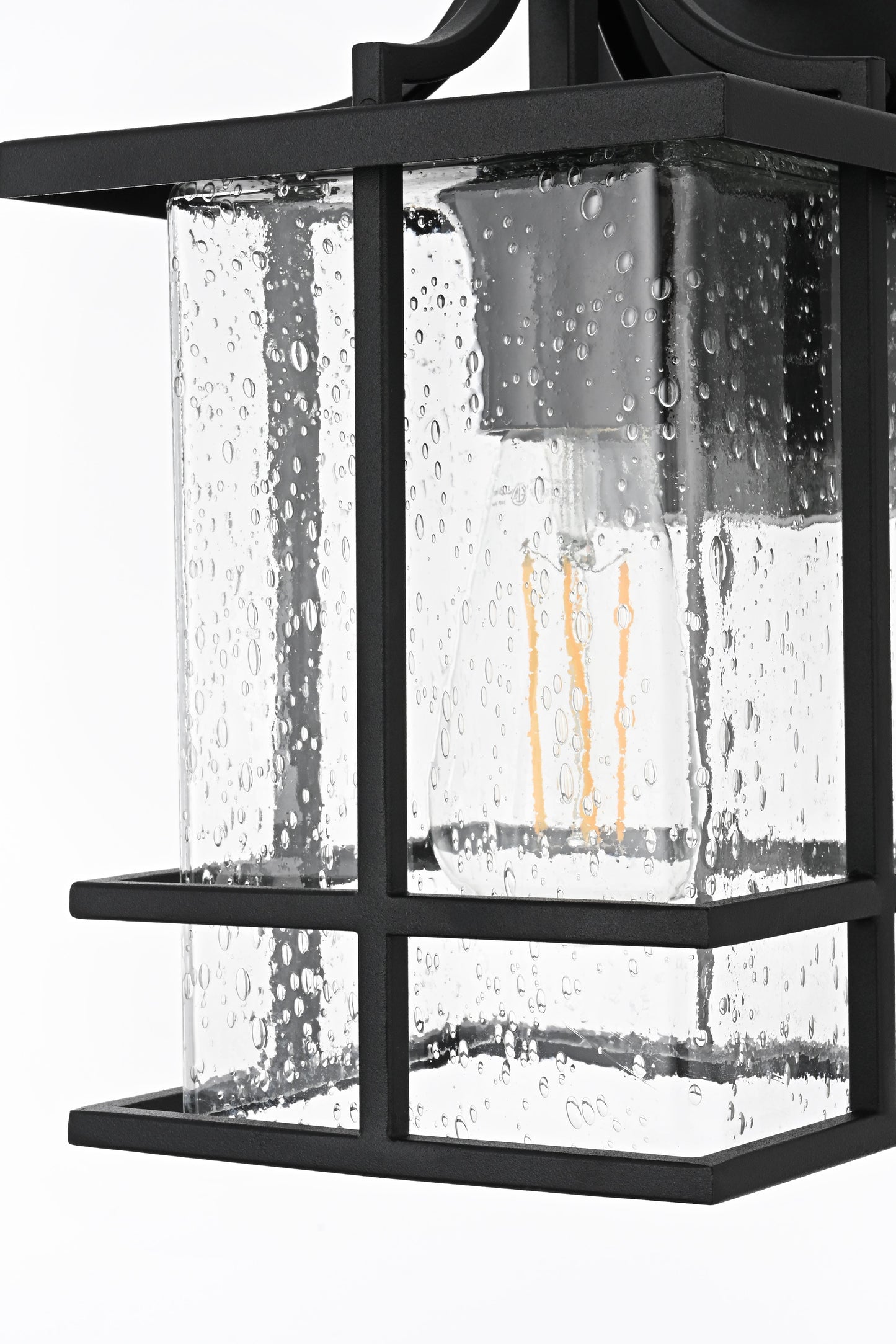 Miller 7 Inch Outdoor Wall Sconce in Black