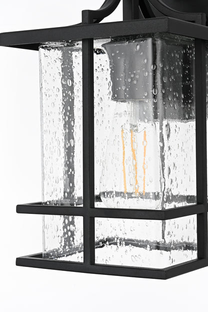 Miller 7 Inch Outdoor Wall Sconce in Black